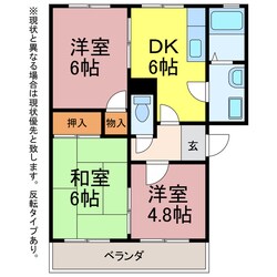 アペックスの物件間取画像